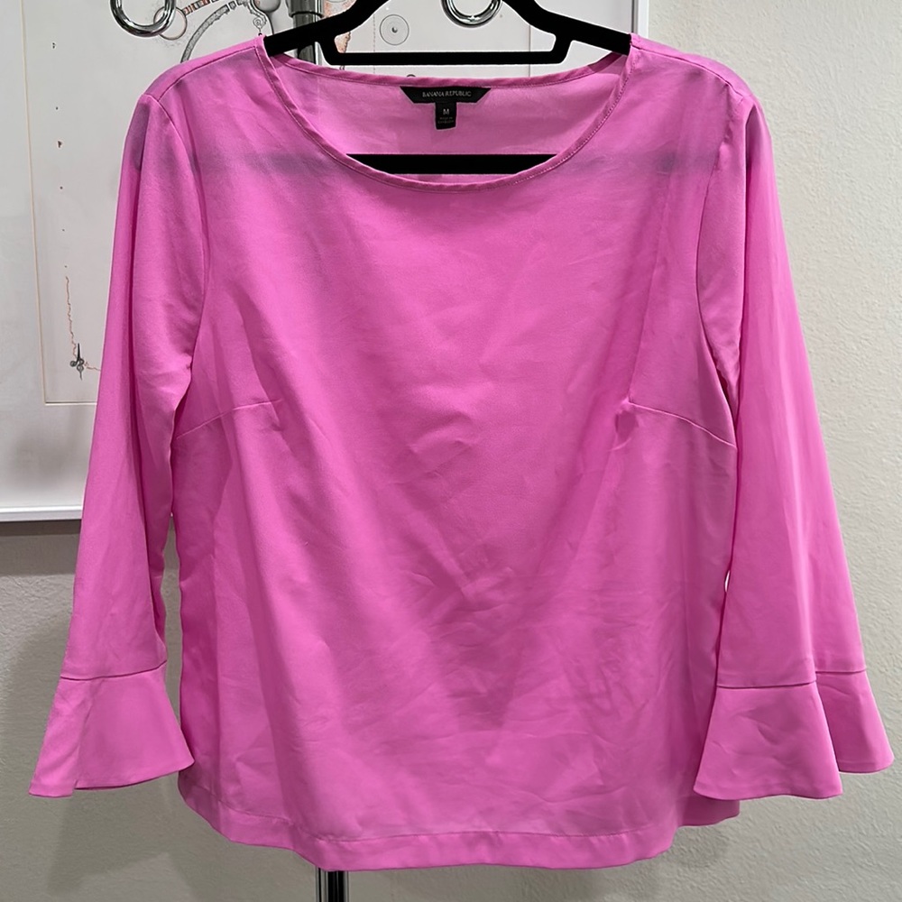 Banana Republic Pink Top Size M